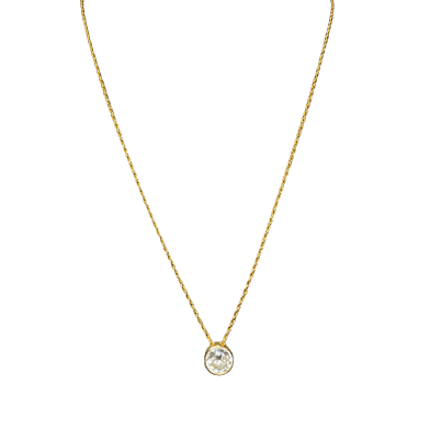 Collier Pendentif en or jaune et diamant - Castafiore