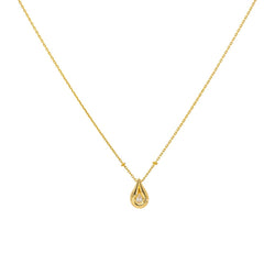Collier Pendentif en or jaune et diamant - Castafiore