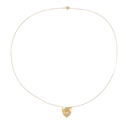 Collier Pendentif en or jaune et diamant - Castafiore