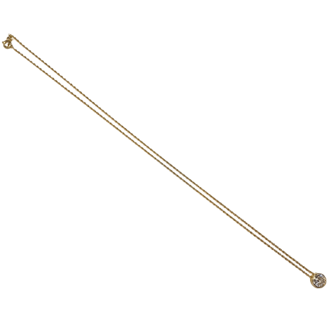 Collier Pendentif en or jaune et diamant - Castafiore