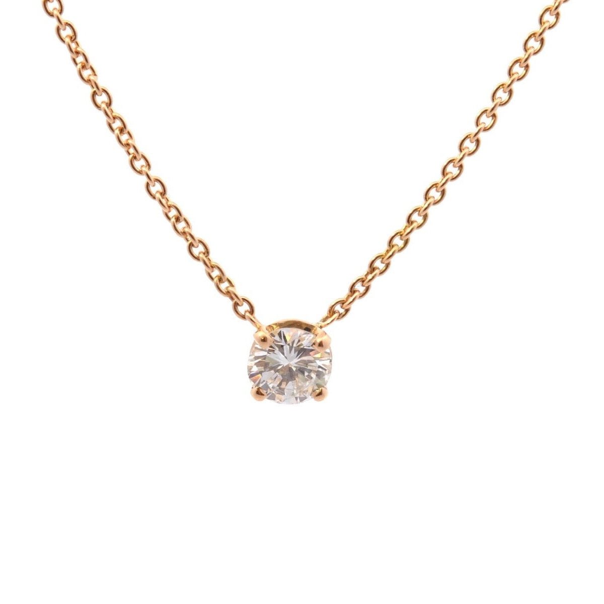 Collier Pendentif en or jaune et diamant - Castafiore
