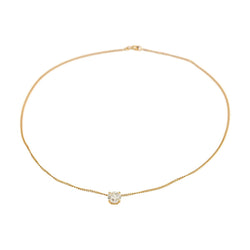 Collier Pendentif en or jaune et diamant - Castafiore