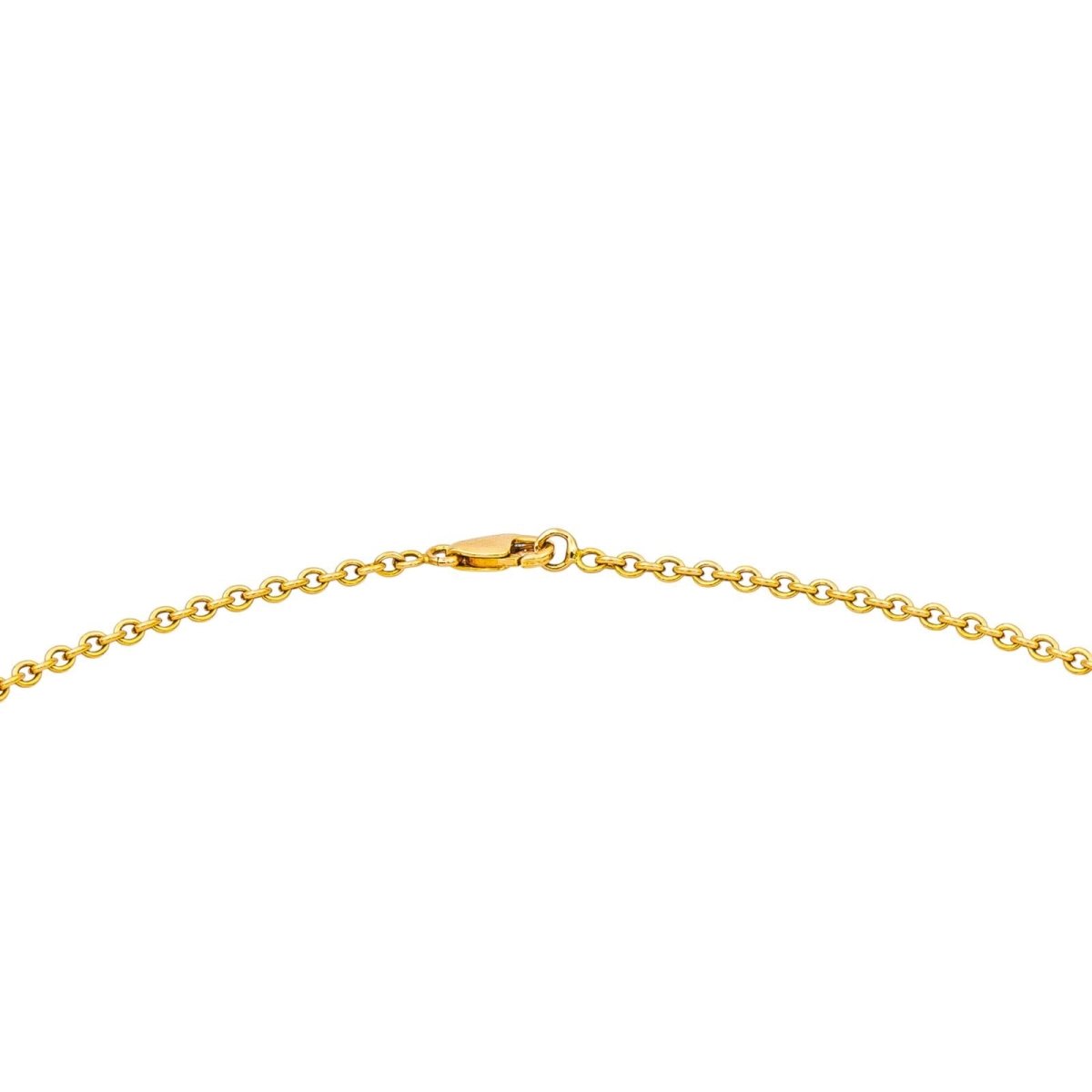 Collier Pendentif en or jaune et diamants - Castafiore