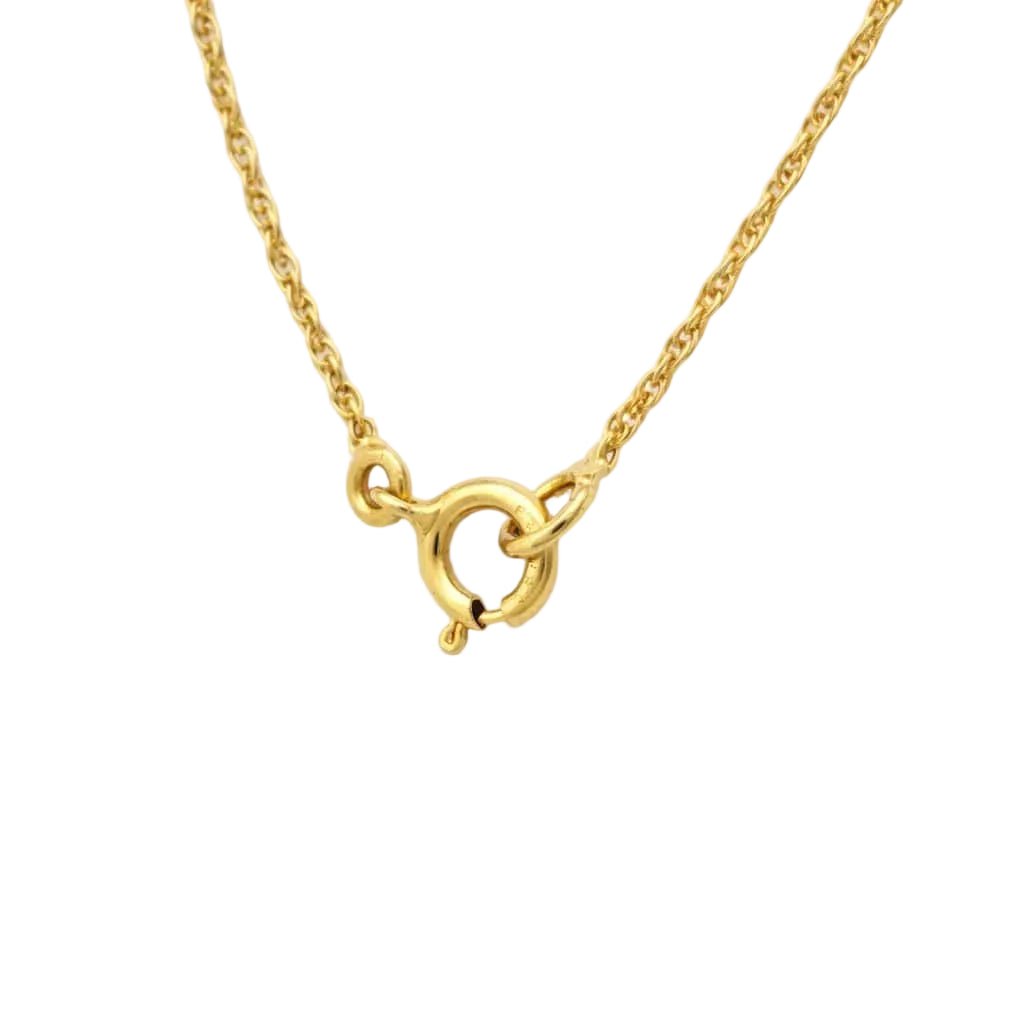 Collier Pendentif en or jaune et diamants - Castafiore