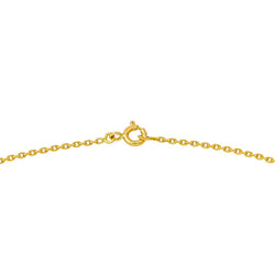 Collier Pendentif en or jaune et diamants - Castafiore