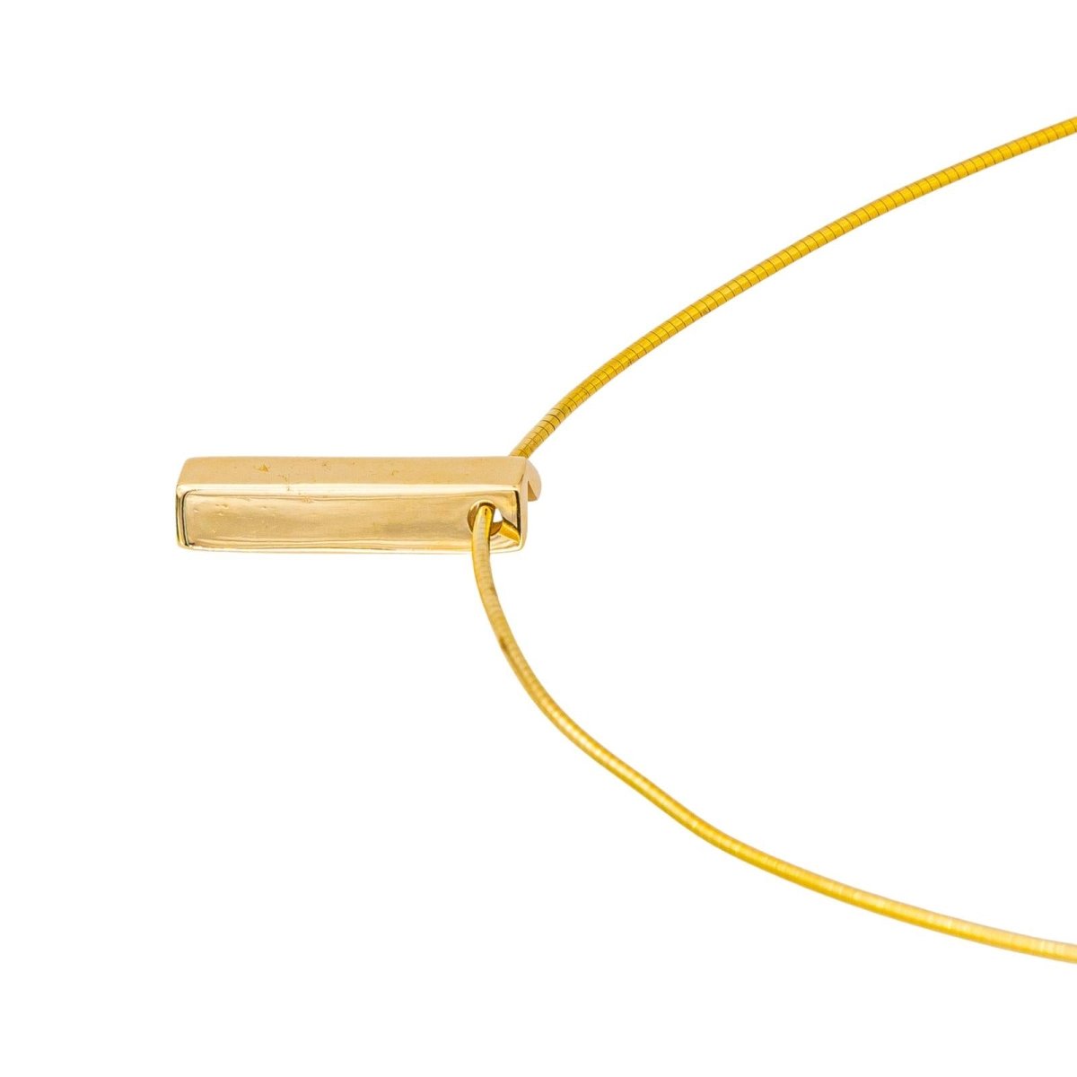 Collier Pendentif en or jaune et diamants - Castafiore