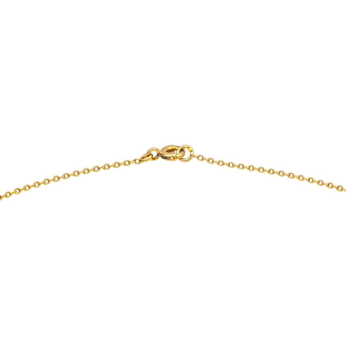Collier Pendentif en or jaune et onyx - Castafiore
