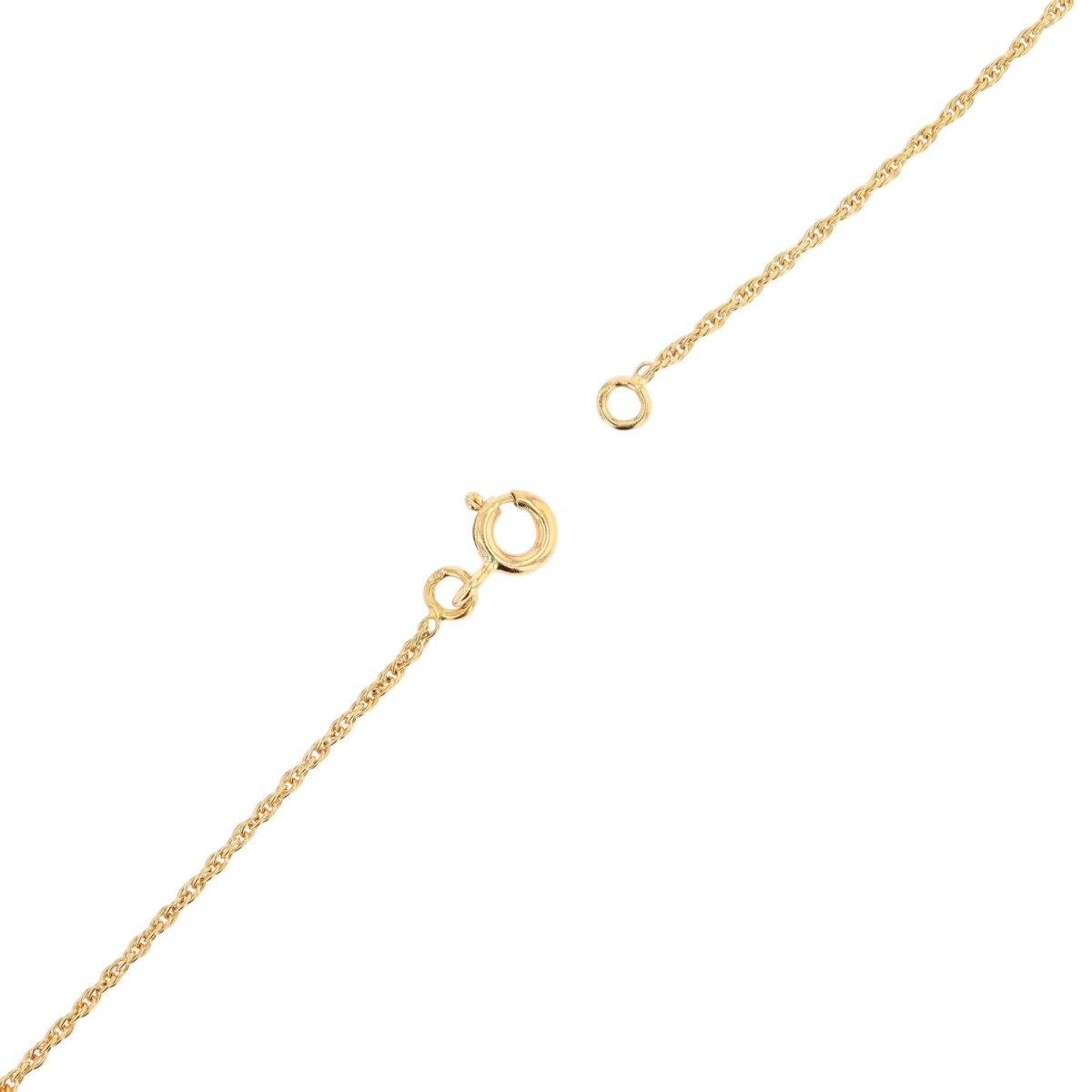 Chain with pearl motif