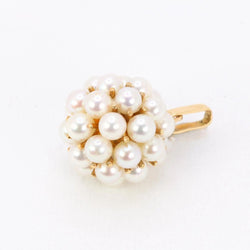 Collier Pendentif en or jaune et perles - Castafiore