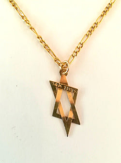 Collier Pendentif en or jaune et rose - Castafiore