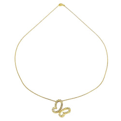 Collier Pendentif en or jaune et zircons - Castafiore