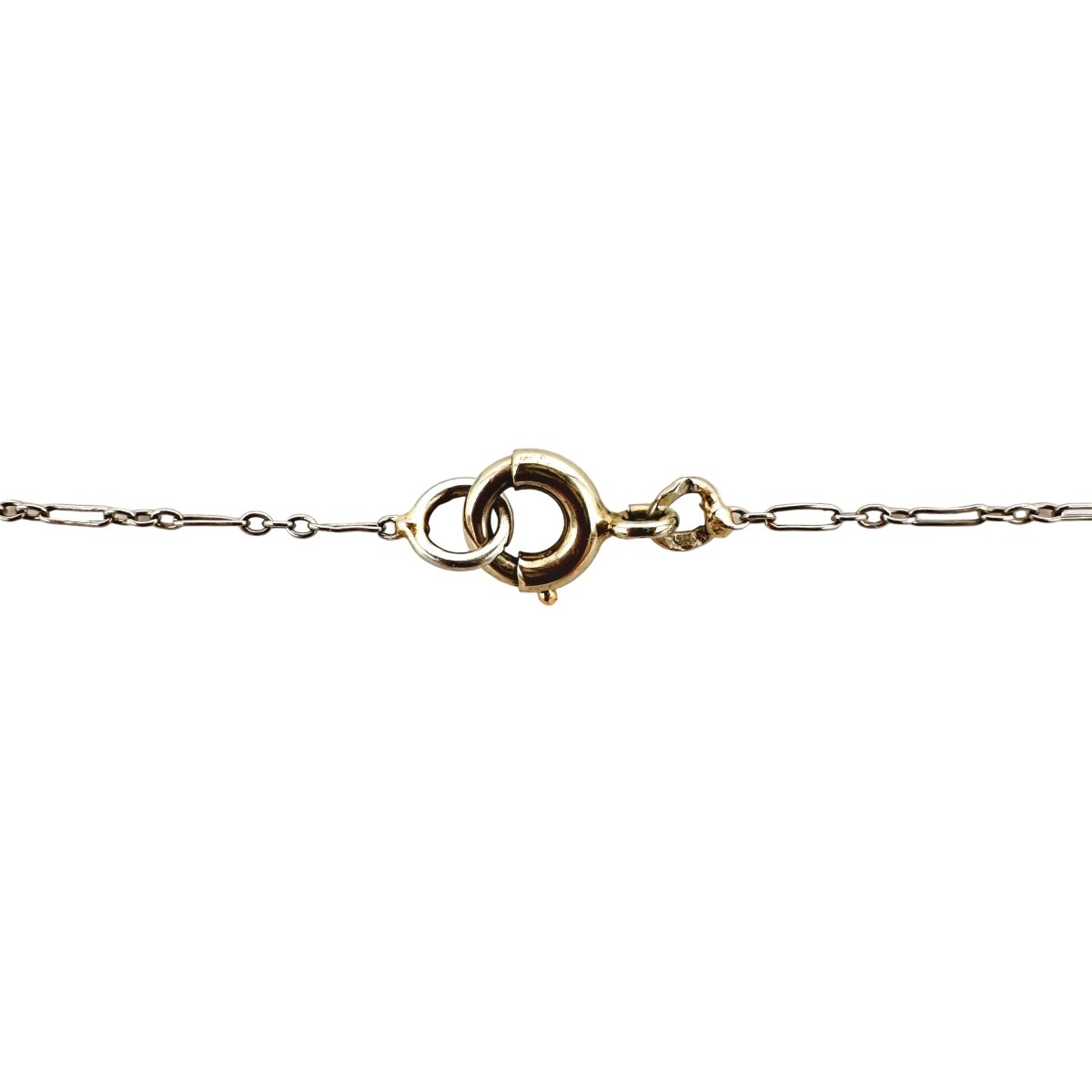 Collier Pendentif en or jaune, or blanc, perles et diamants - Castafiore