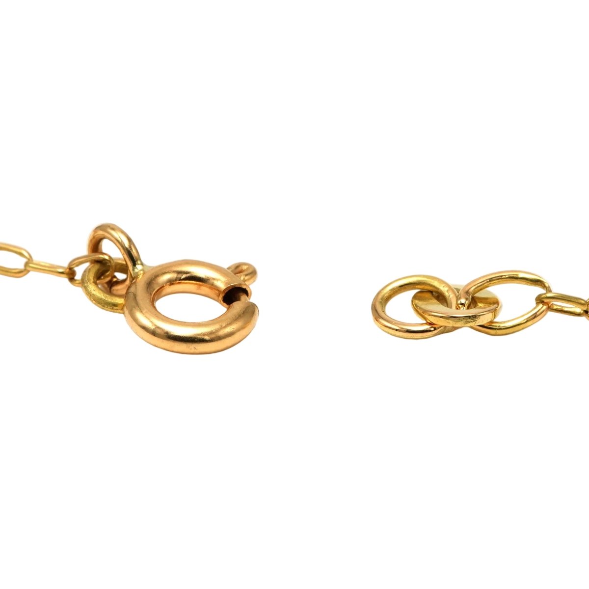 Collier Pendentif en or jaune, perle et diamants - Castafiore