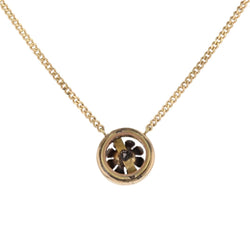 Gourmet link chain with antique pearl motif and diamonds