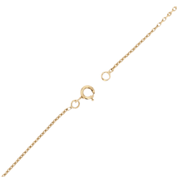 Collier Pendentif en or jaune, platine et diamants - Castafiore