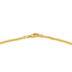 Collier Pendentif en or jaune, saphir et diamants - Castafiore