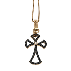 Collier Pendentif en or orse et diamants - Castafiore