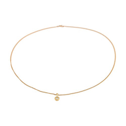 Collier Pendentif en or rose et diamant - Castafiore