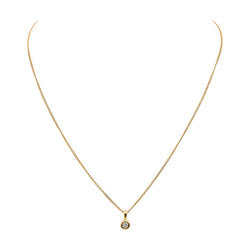 Collier Pendentif en or rose et diamant - Castafiore