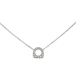 Collier Pendentif FRED "Success" en or blanc et diamants - Castafiore