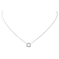 Collier Pendentif FRED "Success" en or blanc et diamants - Castafiore