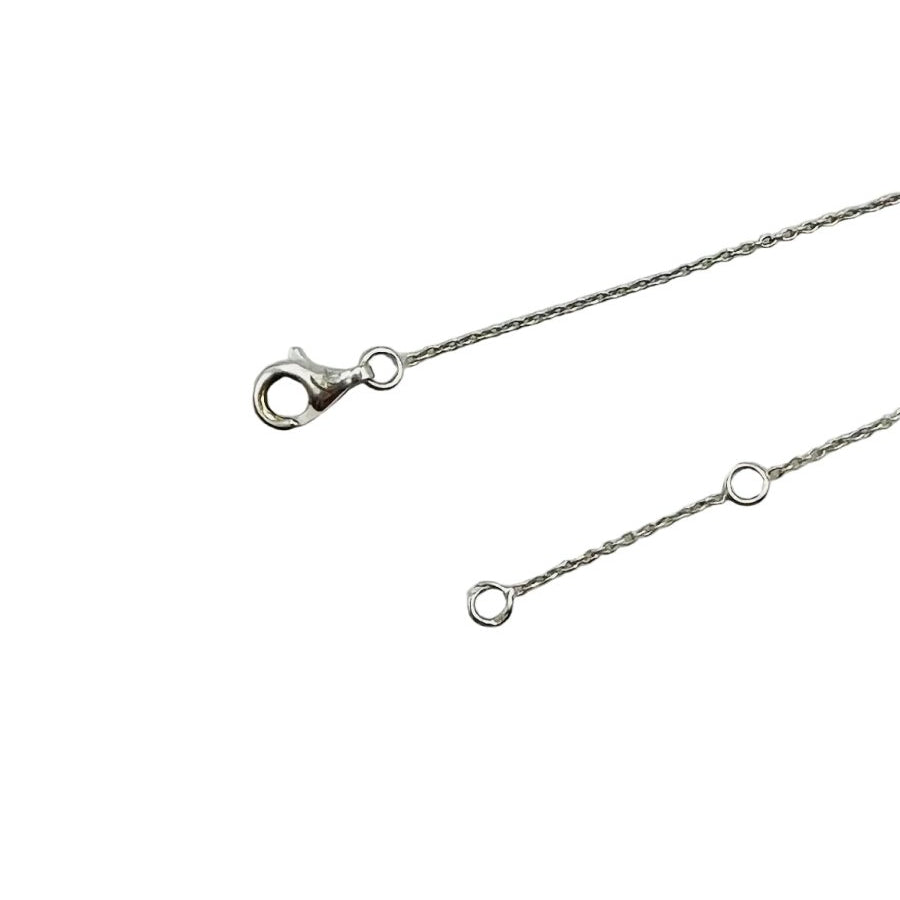 Collier Pendentif GAREL en or blanc et diamant - Castafiore