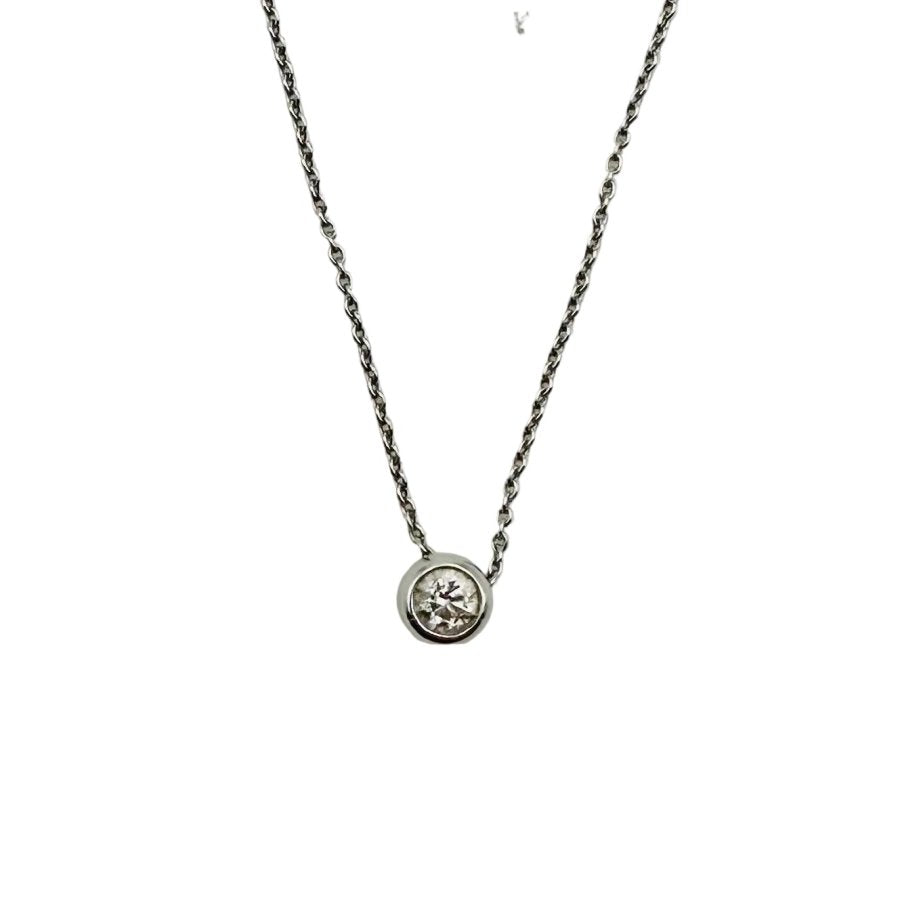 Collier Pendentif GAREL en or blanc et diamant - Castafiore