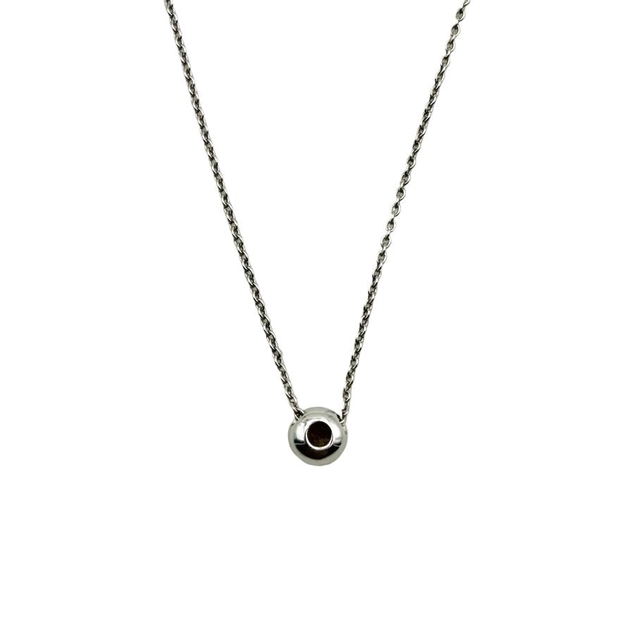 Collier Pendentif GAREL en or blanc et diamant - Castafiore