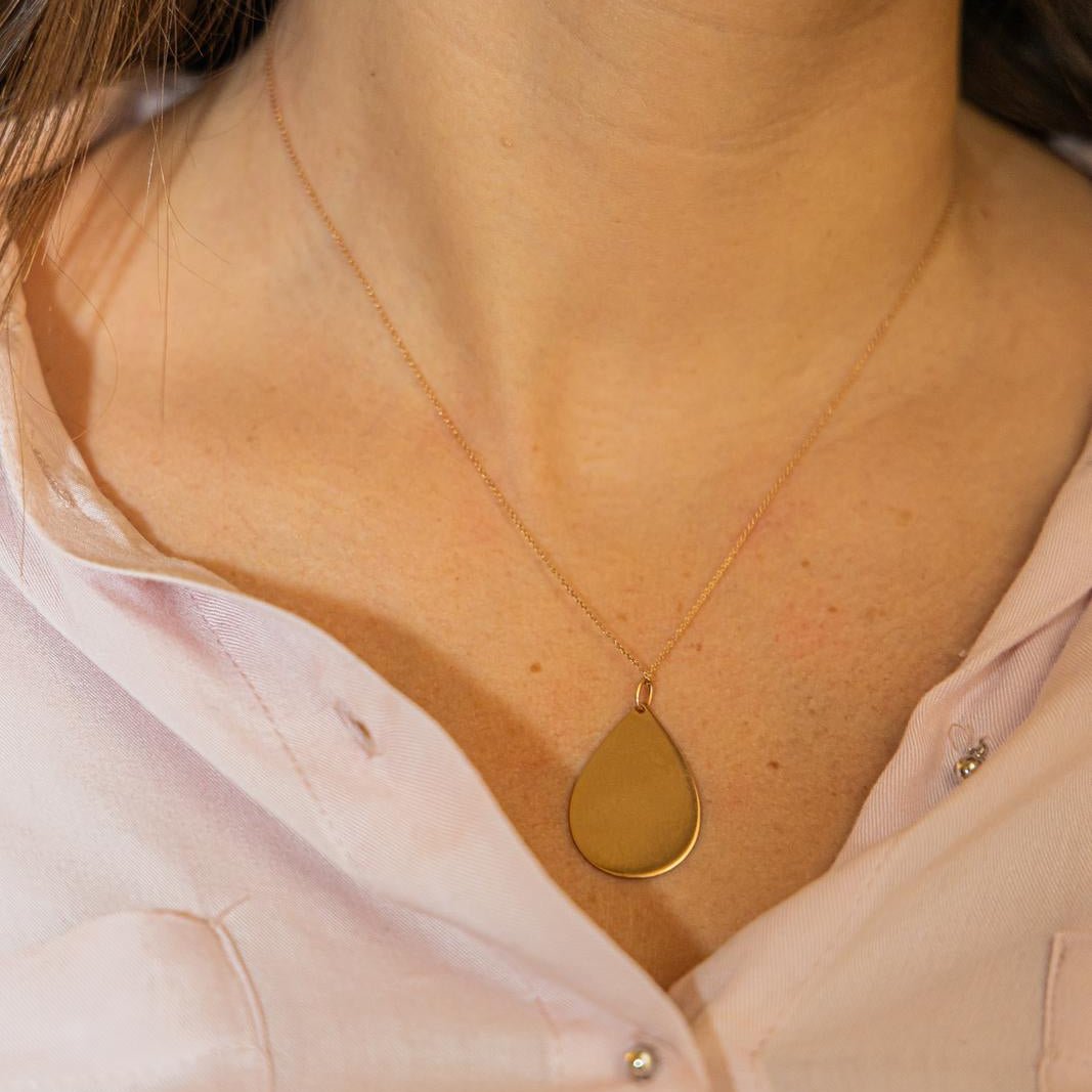 Collier Pendentif GINETTE NY "Bliss On Chain" en or rose - Castafiore