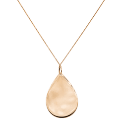 Ginette NY Necklace Bliss on Chain pendant Rose gold