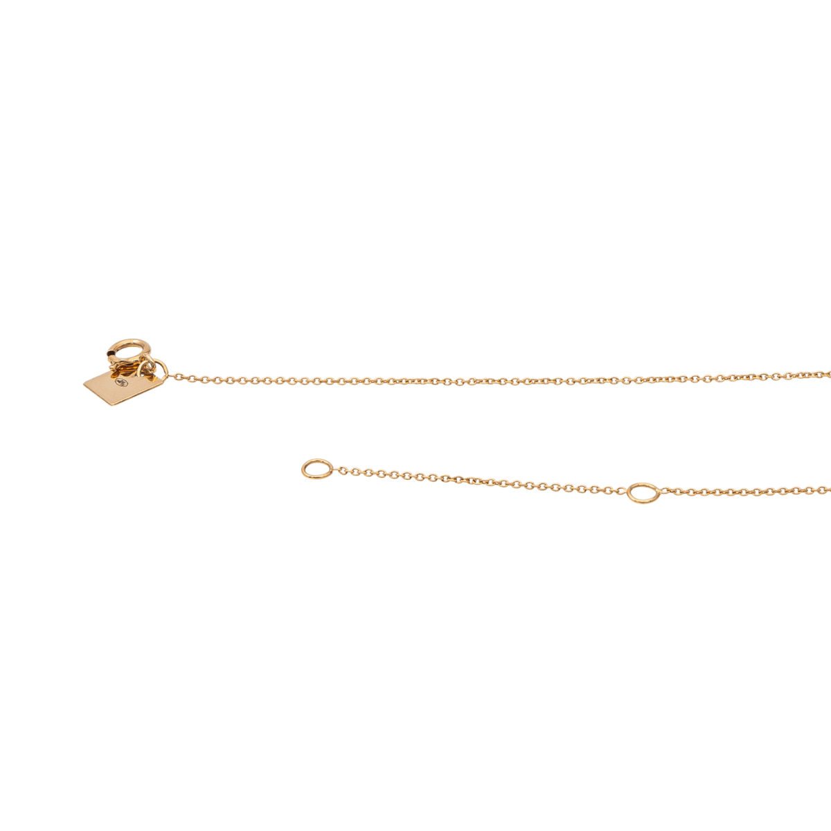 Ginette NY Necklace Bliss on Chain pendant Rose gold