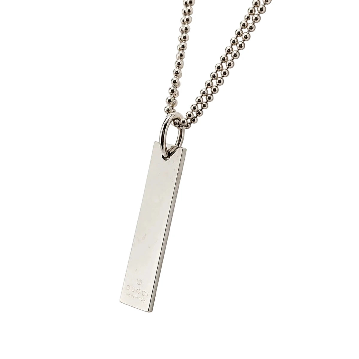 Collier Pendentif GUCCI en argent - Castafiore