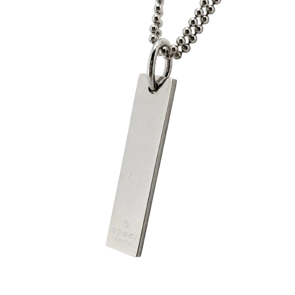 Collier Pendentif GUCCI en argent - Castafiore