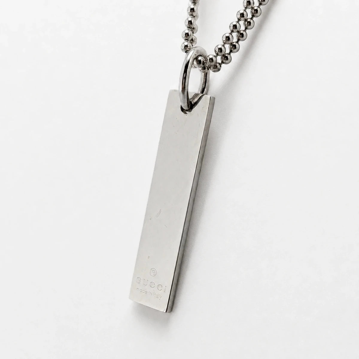 Collier Pendentif GUCCI en argent - Castafiore