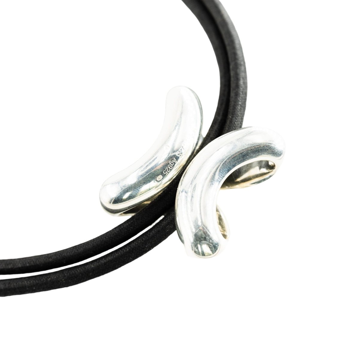 Collier Pendentif HERMÈS "Lima" en argent - Castafiore