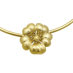 Necklace Lalaounis "Fleur" in yellow gold.