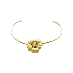 Necklace Lalaounis "Fleur" in yellow gold.