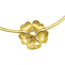 Necklace Lalaounis "Fleur" in yellow gold.