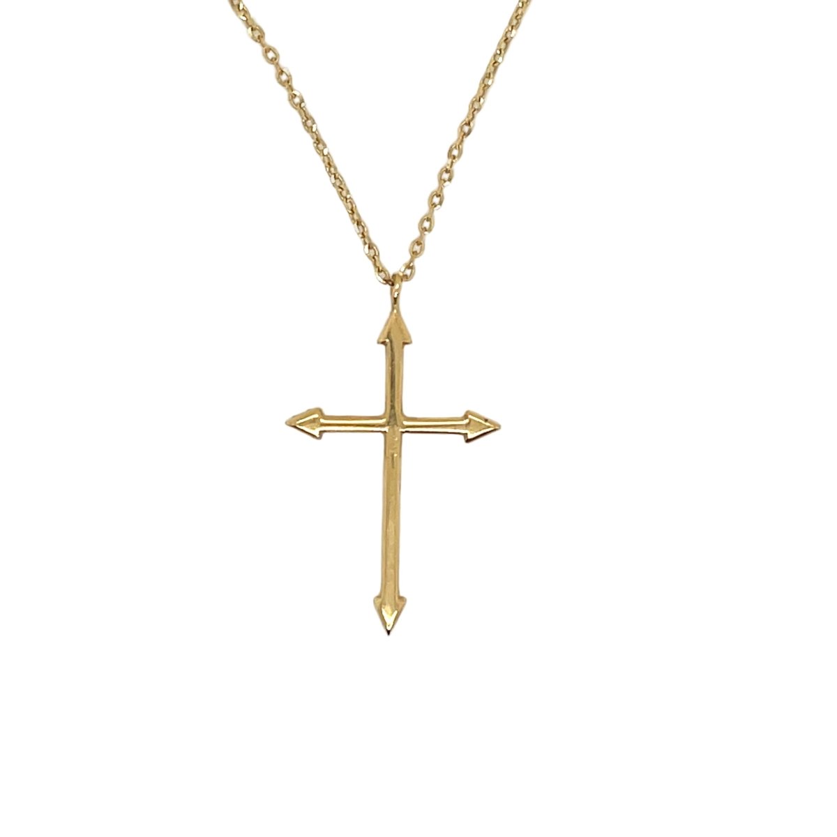 Collier Pendentif MARIA BATTAGLIA "Battista" en or jaune et diamants - Castafiore