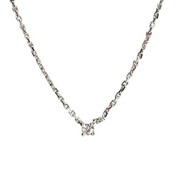 Collier Pendentif MAUBOUSSIN en or blanc et diamant