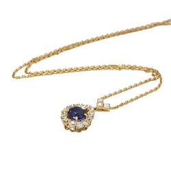Collier Pendentif MAUBOUSSIN en or jaune, saphir et diamants - Castafiore