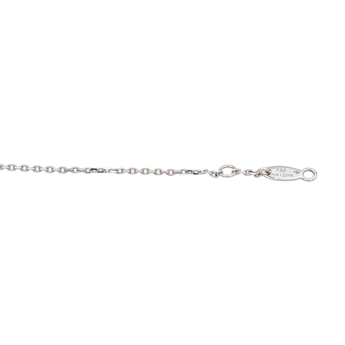 Collier Pendentif MAUBOUSSIN "French Valentine" en or blanc et diamants - Castafiore