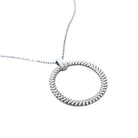 Collier Pendentif MAUBOUSSIN "Le premier jour" en or blanc - Castafiore