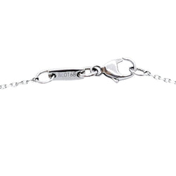 Collier Pendentif MAUBOUSSIN "Le premier jour" en or blanc - Castafiore