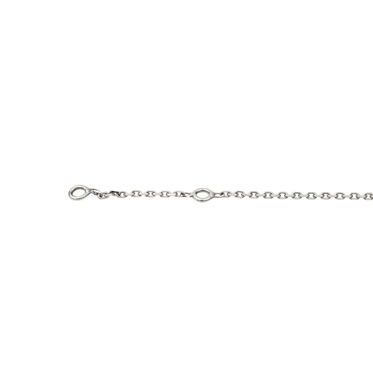 Collier Pendentif MAUBOUSSIN "Ma Reine d'Amour N°2" en or blanc et diamants - Castafiore