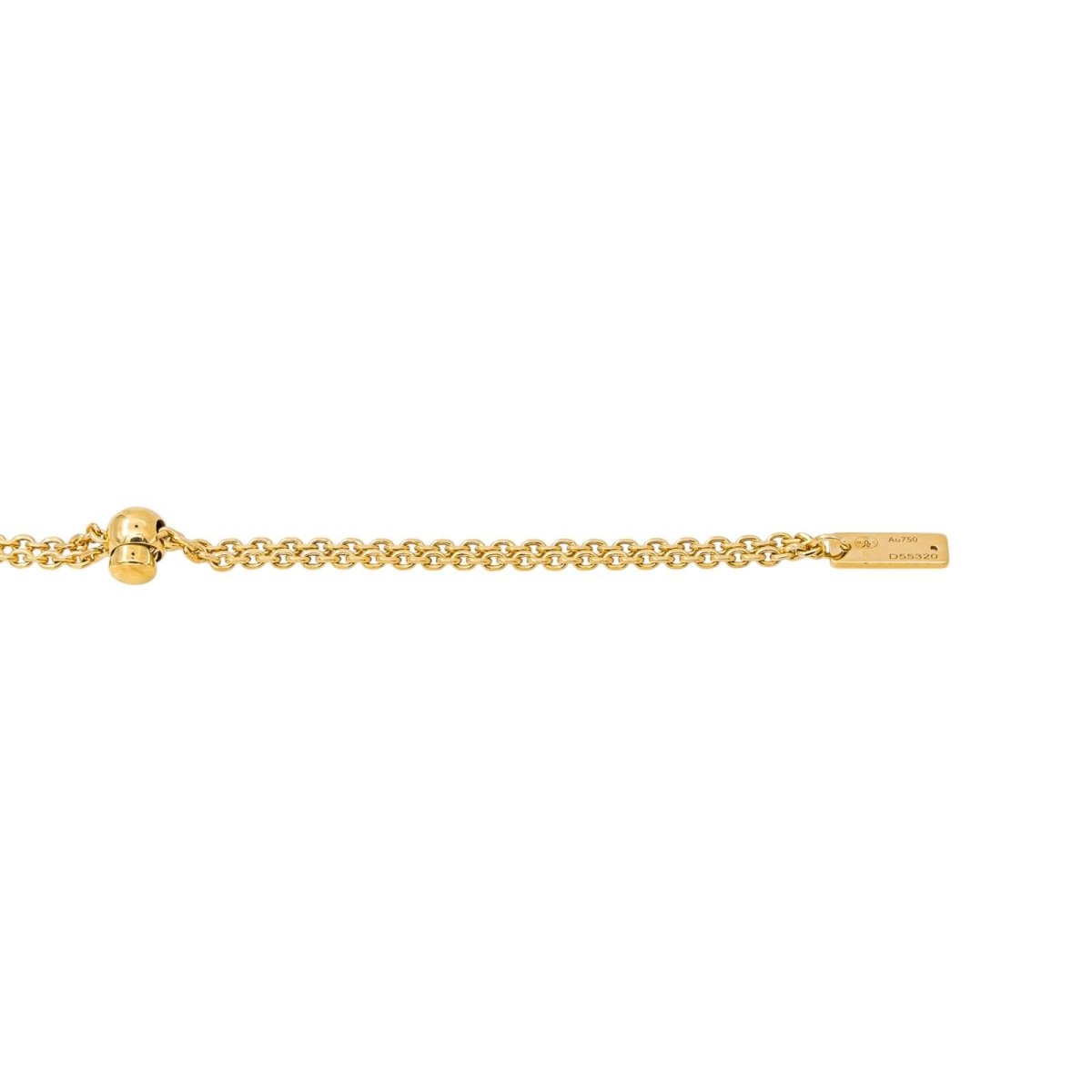 Collier Pendentif MESSIKA "Lucky Move" en or jaune, lapis-lazuli et diamants - Castafiore