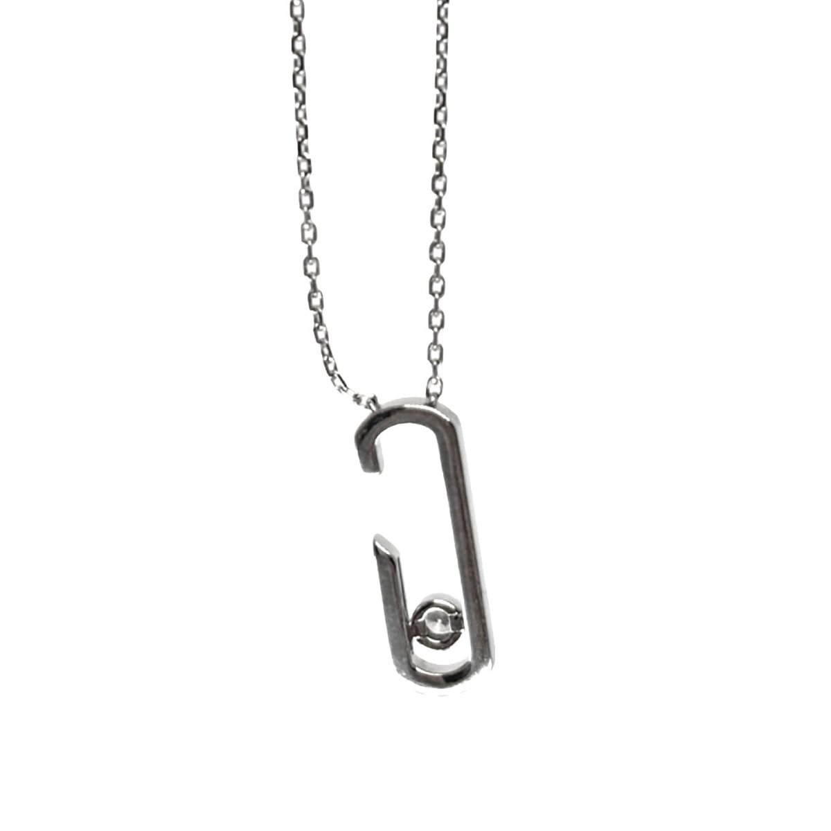 Collier Pendentif MESSIKA "Move Addiction" en or blanc et diamants - Castafiore