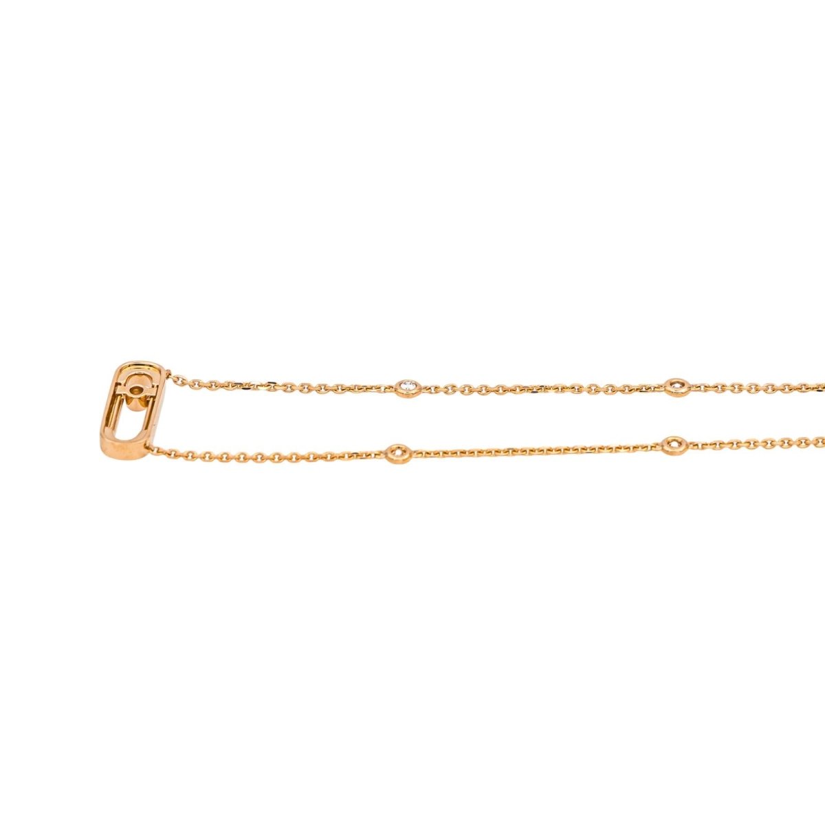 Messika Necklace  Move Uno Rose gold diamond