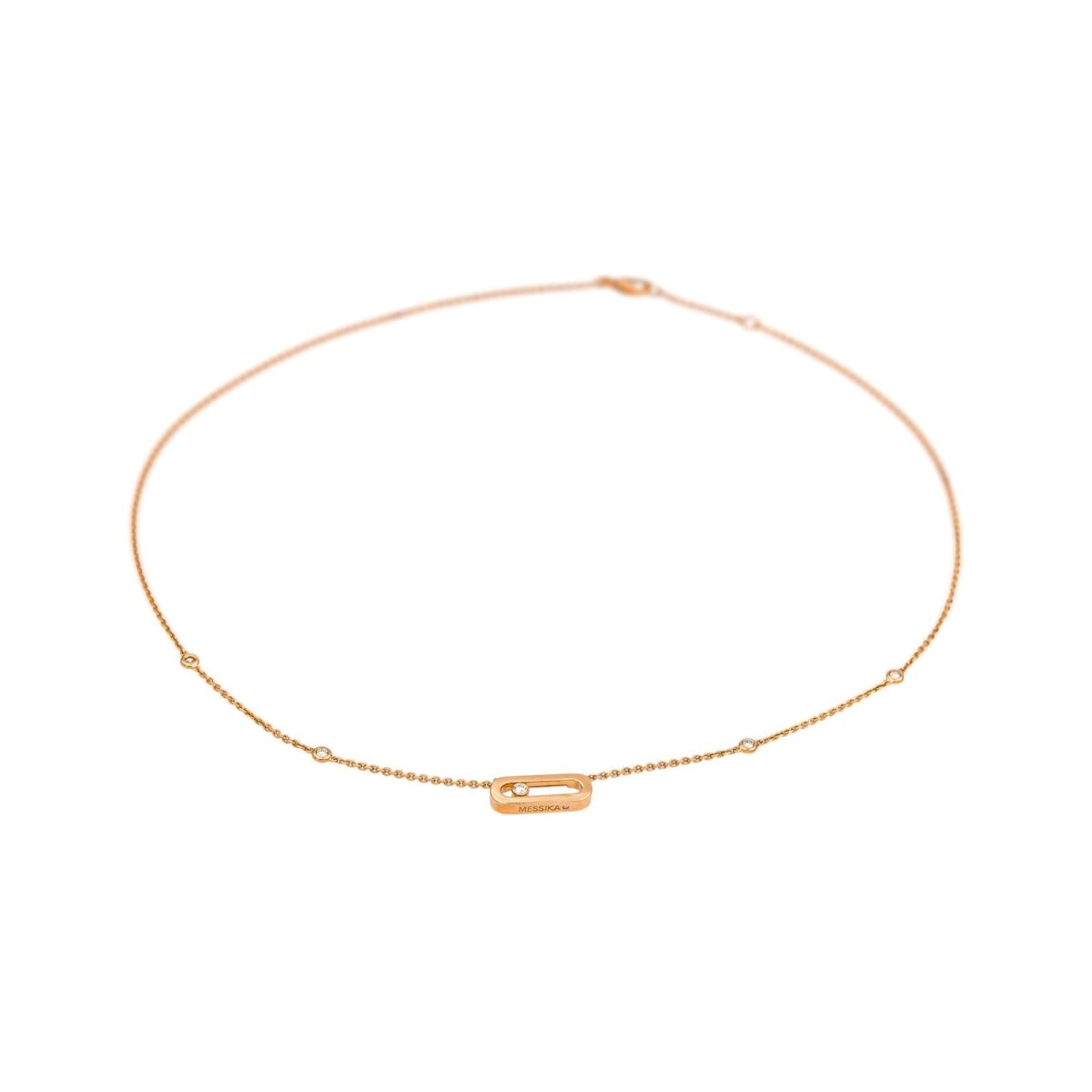 Messika Necklace  Move Uno Rose gold diamond
