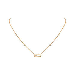 Messika Necklace  Move Uno Rose gold diamond